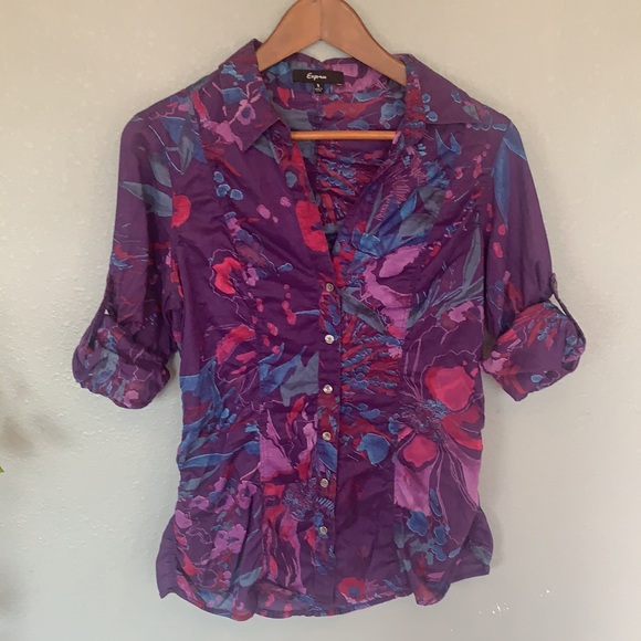 Express Button Down Top - Picture 5 of 10